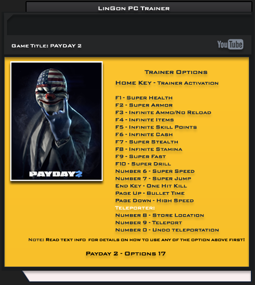 Как сделать бесконечные патроны в payday 2